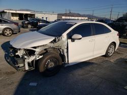 Salvage cars for sale at Sun Valley, CA auction: 2021 Toyota Corolla LE
