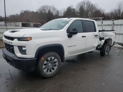 Salvage cars for sale from Copart Assonet, MA: 2022 Chevrolet Silverado K2500 Custom