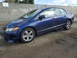 Salvage cars for sale from Copart San Diego, CA: 2008 Honda Civic EX