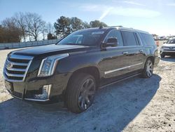 Salvage cars for sale from Copart Loganville, GA: 2017 Cadillac Escalade ESV Premium Luxury