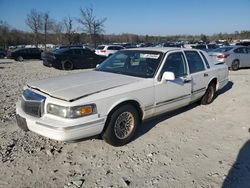 Salvage vehicles for parts for sale at auction: 1995 Lincoln Town Car Executive