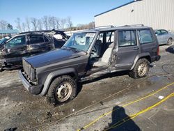 Salvage cars for sale at Spartanburg, SC auction: 1990 Jeep Cherokee Pioneer