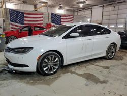 Salvage cars for sale from Copart Columbia, MO: 2015 Chrysler 200 S