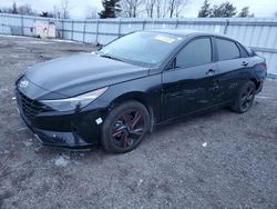 Salvage cars for sale at Bowmanville, ON auction: 2022 Hyundai Elantra SEL