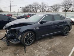Salvage cars for sale at Moraine, OH auction: 2017 Ford Taurus SEL