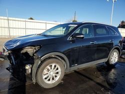 Salvage cars for sale at Littleton, CO auction: 2017 KIA Sorento LX