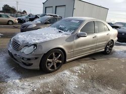 Mercedes-Benz C 230 salvage cars for sale: 2007 Mercedes-Benz C 230