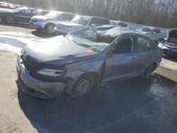 Salvage cars for sale at Glassboro, NJ auction: 2011 Volkswagen Jetta Base