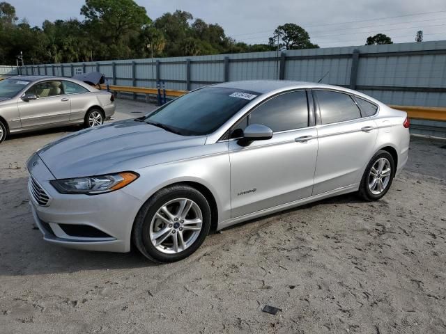 2018 Ford Fusion SE Hybrid