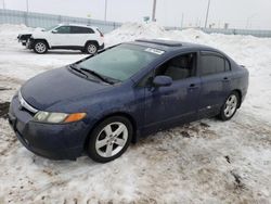 Salvage cars for sale from Copart Greenwood, NE: 2007 Honda Civic EX