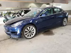 Salvage cars for sale from Copart Sandston, VA: 2018 Tesla Model 3