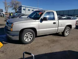 Salvage trucks for sale at Albuquerque, NM auction: 2005 Chevrolet Silverado C1500