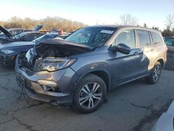 Salvage cars for sale at New Britain, CT auction: 2016 Honda Pilot EXL