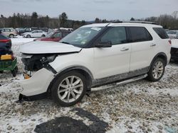 Vehiculos salvage en venta de Copart Candia, NH: 2013 Ford Explorer XLT