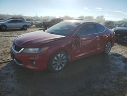 Salvage cars for sale at Kansas City, KS auction: 2013 Honda Accord EXL