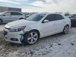 Chevrolet Malibu LTZ salvage cars for sale: 2015 Chevrolet Malibu LTZ