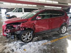Salvage cars for sale at Dyer, IN auction: 2015 Ford Escape Titanium