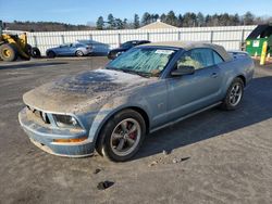 Salvage cars for sale at Windham, ME auction: 2005 Ford Mustang GT