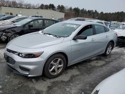 Chevrolet salvage cars for sale: 2018 Chevrolet Malibu LS