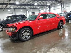 Dodge Charger salvage cars for sale: 2006 Dodge Charger R/T