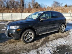 Salvage cars for sale at Albany, NY auction: 2018 Audi Q5 Premium