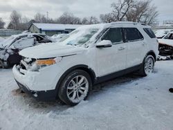 Salvage cars for sale at Wichita, KS auction: 2013 Ford Explorer Limited