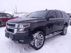 Chevrolet salvage cars for sale: 2018 Chevrolet Tahoe K1500 LT