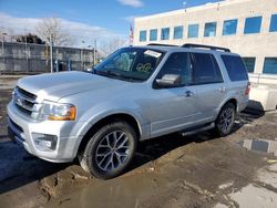 Salvage cars for sale at Littleton, CO auction: 2016 Ford Expedition XLT