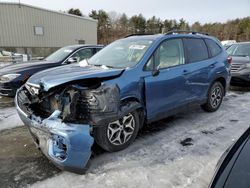 Salvage cars for sale from Copart Exeter, RI: 2020 Subaru Forester Premium