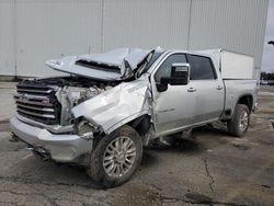 Salvage trucks for sale at West Mifflin, PA auction: 2022 Chevrolet Silverado K3500 High Country