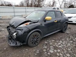 Salvage cars for sale at Cahokia Heights, IL auction: 2016 Nissan Juke S