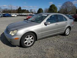 Salvage cars for sale from Copart Mocksville, NC: 2004 Mercedes-Benz C 240