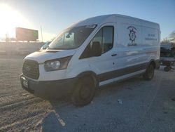 Salvage trucks for sale at Wichita, KS auction: 2018 Ford Transit T-250