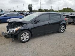 Vehiculos salvage en venta de Copart Miami, FL: 2017 KIA Forte LX