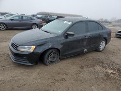 Salvage cars for sale at Houston, TX auction: 2016 Volkswagen Jetta S