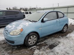 Salvage cars for sale at Pennsburg, PA auction: 2010 Hyundai Accent Blue