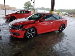 Salvage cars for sale at Gaston, SC auction: 2017 Honda Civic Touring