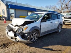 Salvage cars for sale from Copart Wichita, KS: 2006 Pontiac Vibe