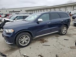 Dodge salvage cars for sale: 2015 Dodge Durango Citadel