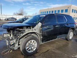 Chevrolet salvage cars for sale: 2020 Chevrolet Traverse LT