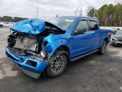 Vehiculos salvage en venta de Copart Dunn, NC: 2019 Ford F150 Supercrew