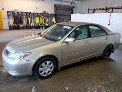 Toyota Camry salvage cars for sale: 2002 Toyota Camry LE