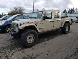 Jeep salvage cars for sale: 2022 Jeep Gladiator Mojave