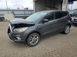 Vehiculos salvage en venta de Copart Fort Wayne, IN: 2017 Ford Escape SE