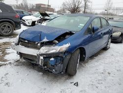 Honda Civic LX salvage cars for sale: 2015 Honda Civic LX