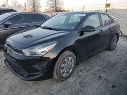 KIA Rio salvage cars for sale: 2021 KIA Rio LX