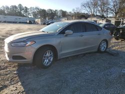 Salvage cars for sale from Copart Fairburn, GA: 2015 Ford Fusion SE