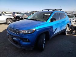 Vehiculos salvage en venta de Copart Brighton, CO: 2022 Jeep Compass Latitude LUX