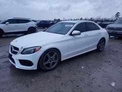 Vehiculos salvage en venta de Copart Houston, TX: 2018 Mercedes-Benz C300