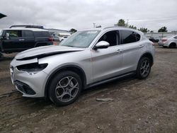 Carros salvage para piezas a la venta en subasta: 2018 Alfa Romeo Stelvio